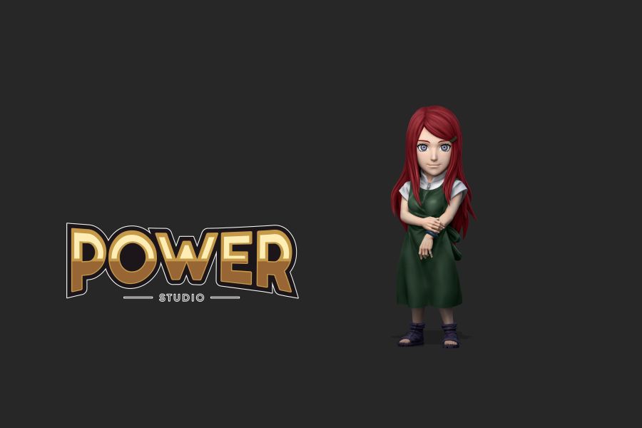 【預定】power  黃毛爸&紅髮媽 波風水門 漩涡玖辛奈 