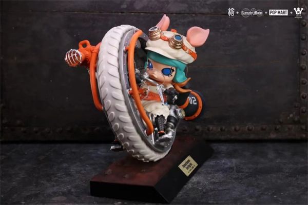 【海外代購】【31CM】末匠 POP MART 獨輪風暴小豬MOLLY 