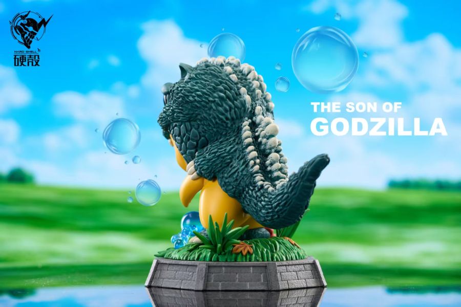 【預定】硬殻 變皮cos大怪獸系列迷你拉 哥吉拉之子 