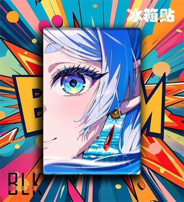 【海外代購】巴洛克《芙莉蓮之眼》葬送的芙莉蓮裝飾畫冰箱貼 