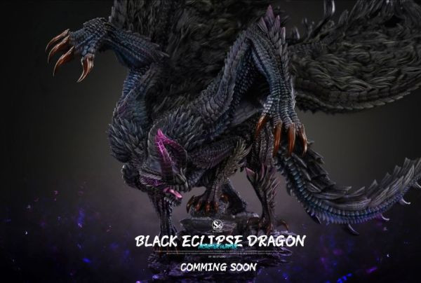 【台灣現貨】S6 怪物獵人共鳴系列 006 黑蝕龍 