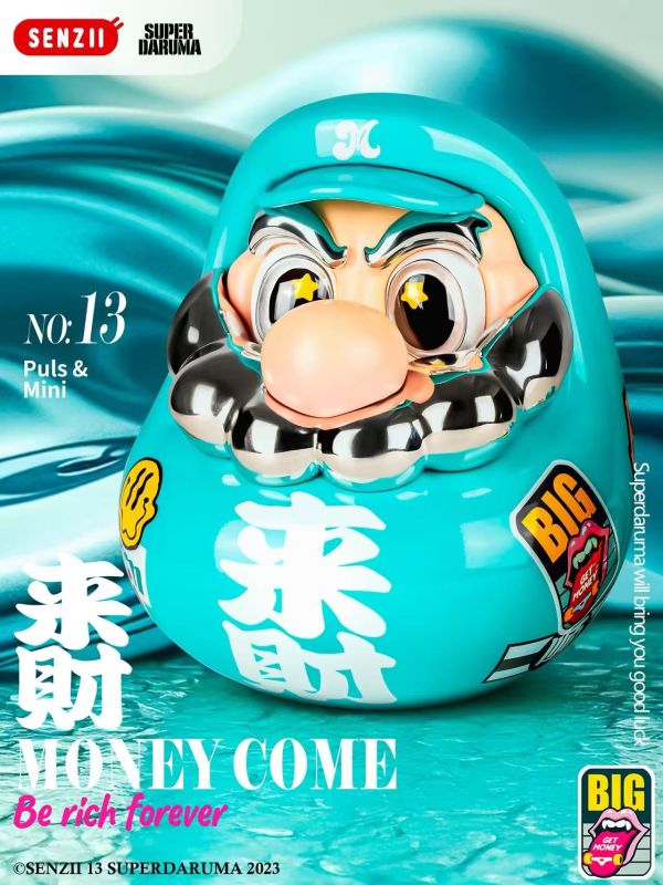 【海外代購】SENZII千記商行 超級達摩SuperDaruma 超級達摩《來財》 