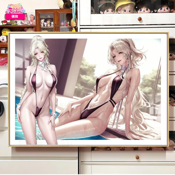 【海外代購】阿喵畫社 無期迷途芭菲雙版本 8k主題高清裝飾畫 床頭地墊 冰箱貼 