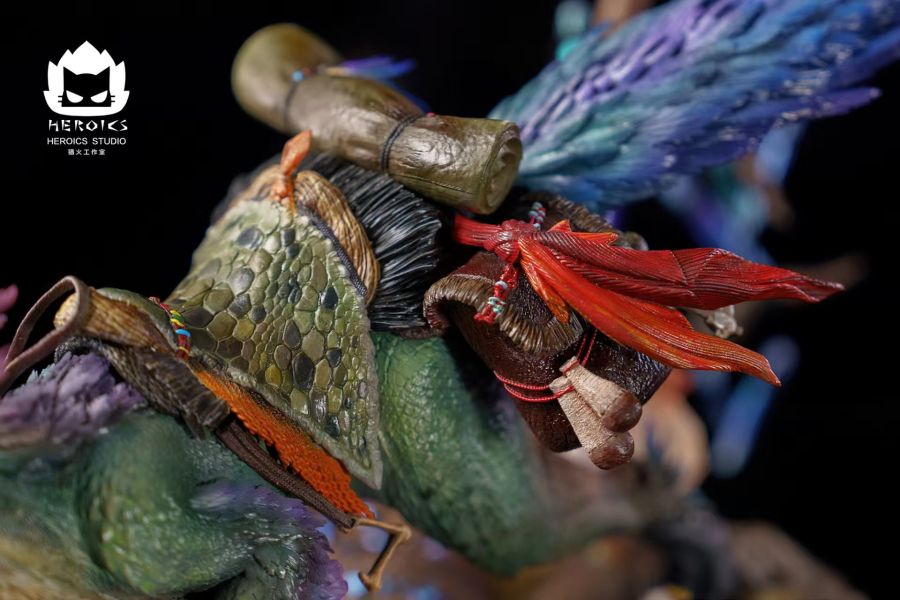 【預定】Heroics 貓火 怪物獵人荒野鷺鷹龍 MonsterHunterWilds Seikret‌ 