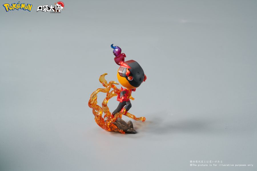 【預定】POKET MANSTER 碳小侍&蒼炎刃鬼&紅蓮鎧騎 立體圖鑑 
