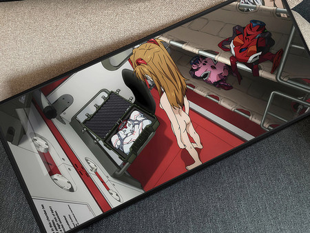 【海外代購】千鳥社 《明日香的準備室》 新世紀福音戰士明日香EVA真希波滑鼠墊裝飾畫 