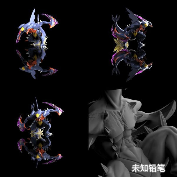 【預定】未知鉛筆 Mega 烈咬陸鯊 