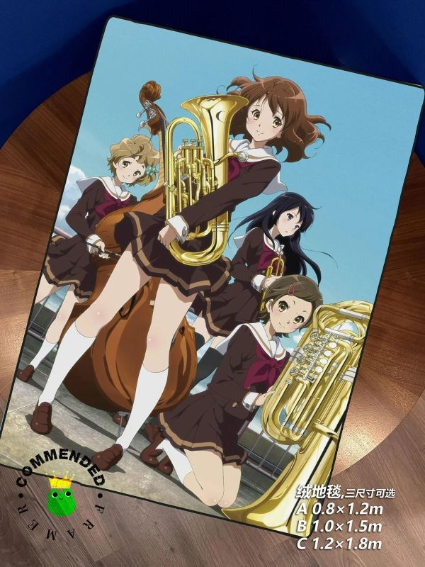 【海外代購】皇呱 《吹奏部成員照》裝飾畫 午睡毯 地毯 