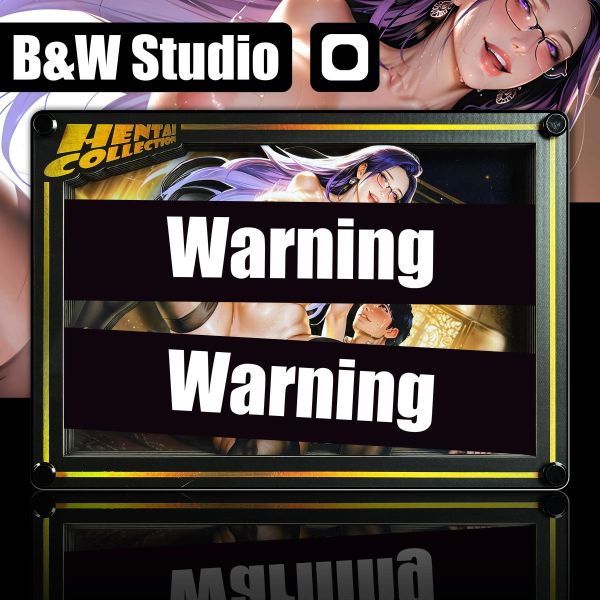 【R18-海外代購】黑白畫映 B&W Ben's Delusion Ben的妄想世界系列桌面裝飾卡磚第四十三彈 金美婷×李豪承 
