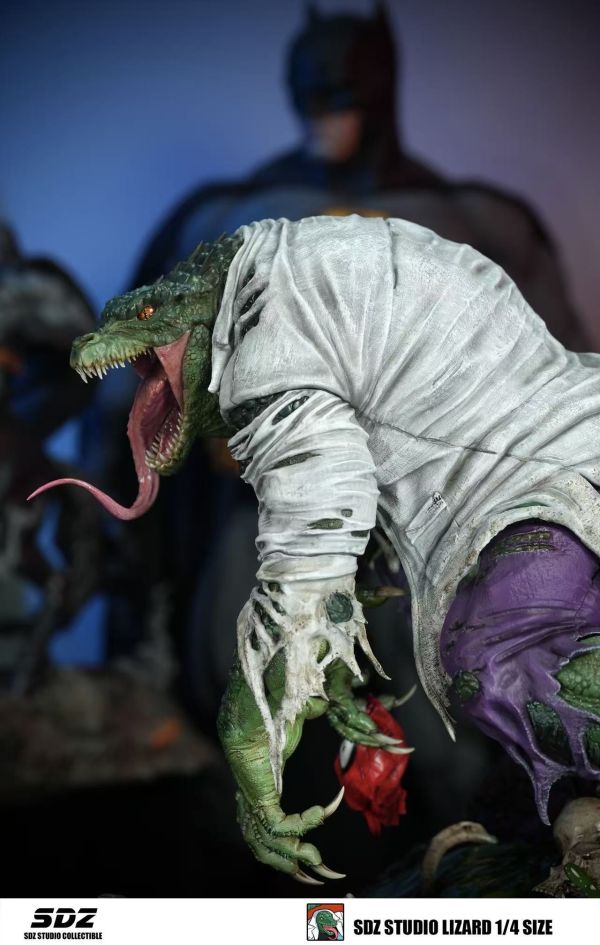 【預定】SDZ 蜘蛛人 蜥蜴人 1:4全身雕像 