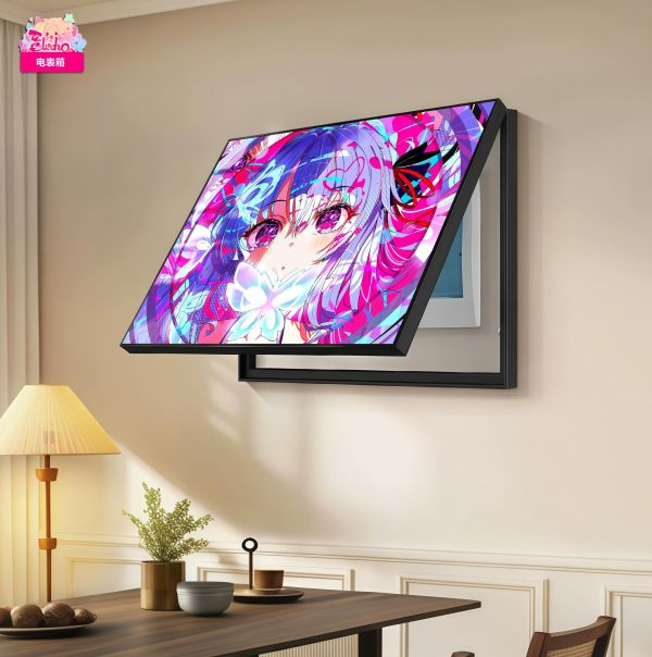 【海外代購】阿喵畫社 空門倉電錶箱 8k功能電錶箱裝飾畫 