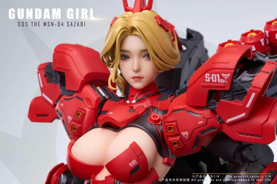 【預定】Max Milk MMS 機娘系列第五彈-沙娘-JN5.0 Cos TheSAZABI機娘 GUNDAM GIRL 