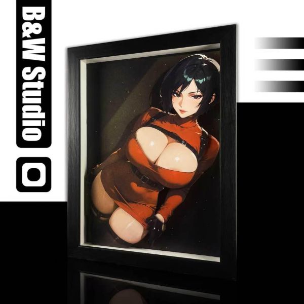 【R18-海外代購】黑白畫映 B&W Ada Wong 艾達王 立體裝飾畫 DSMG-142/DSMGSlim-142 