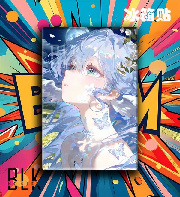 【海外代購】巴洛克 知更鳥Robin崩壞：星穹鐵道歌舞忍者動漫裝飾/冰箱貼 
