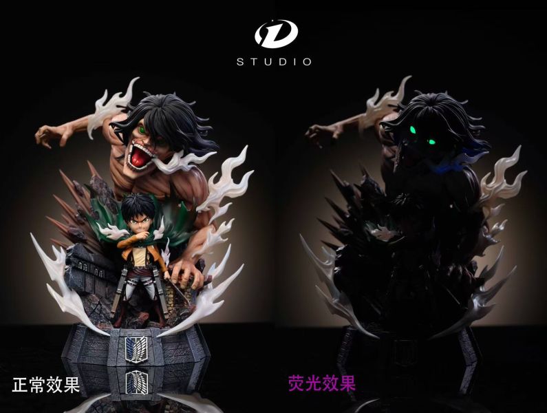 【預定】D-STUDIO 進擊的巨人 九大巨人系列 第一彈 艾倫 