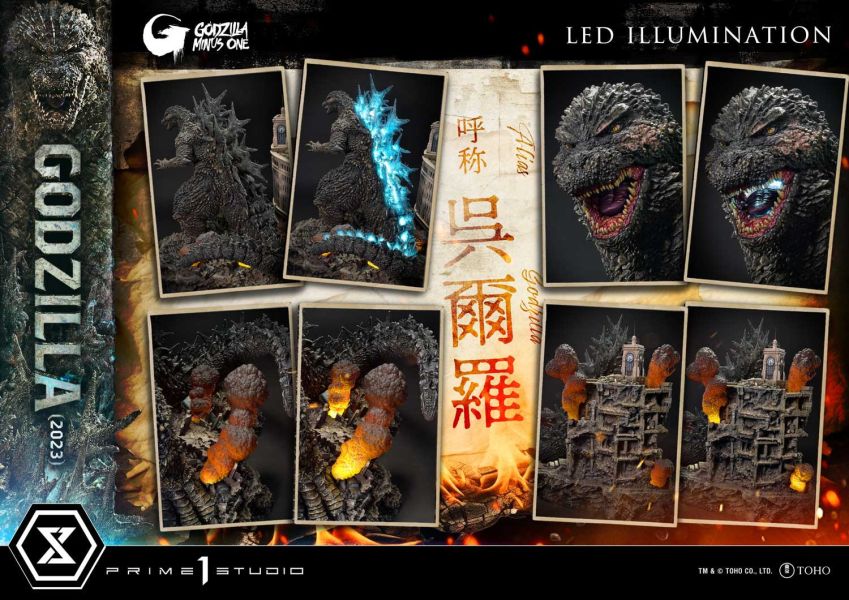 【預定】Prime 1 P1S 哥吉拉-1.0（電影）哥吉拉場景雕像2023 
