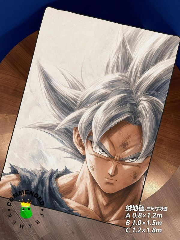 【海外代購】皇呱 《銀髮戰神卡卡羅特》龍珠裝飾畫 午睡毯 地毯 