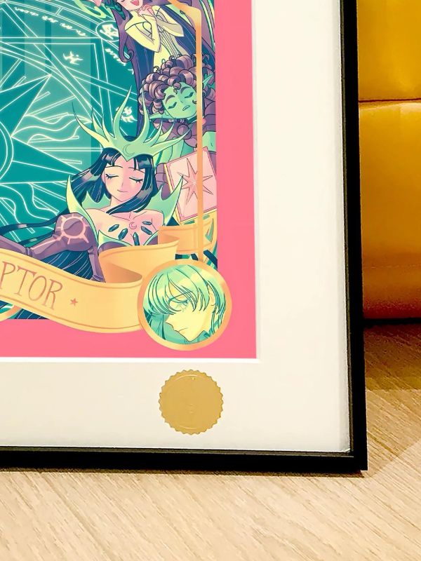 【海外代購】星空 《庫洛牌小櫻》百變小櫻木之本櫻魔法使裝飾畫 