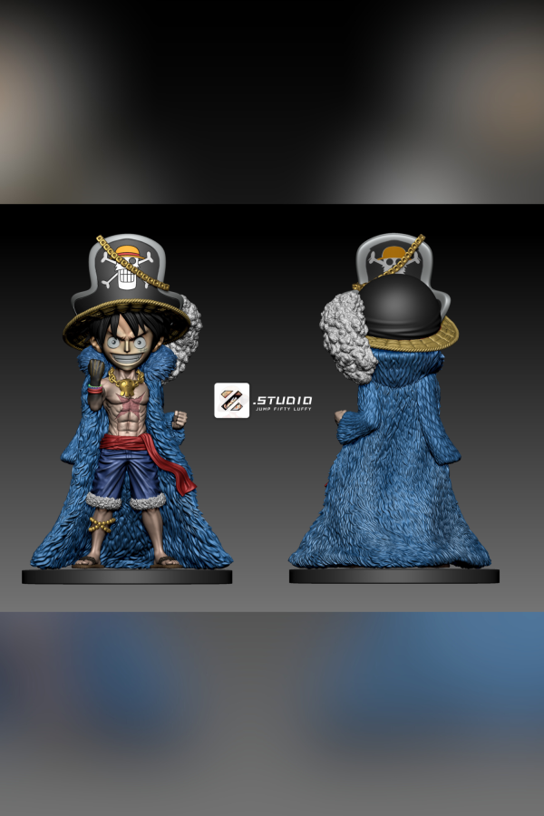 【預定】Zzz jump50週年 第五彈 扉頁藍衣路飛 