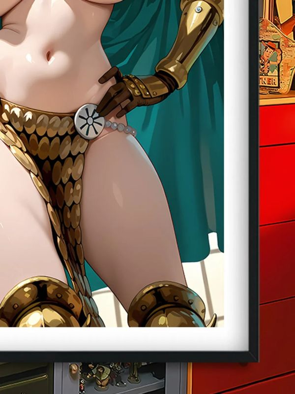 【海外代購】巴洛克 《泳裝蕾貝卡》Rebecca居魯士海賊王裝飾畫冰箱貼 