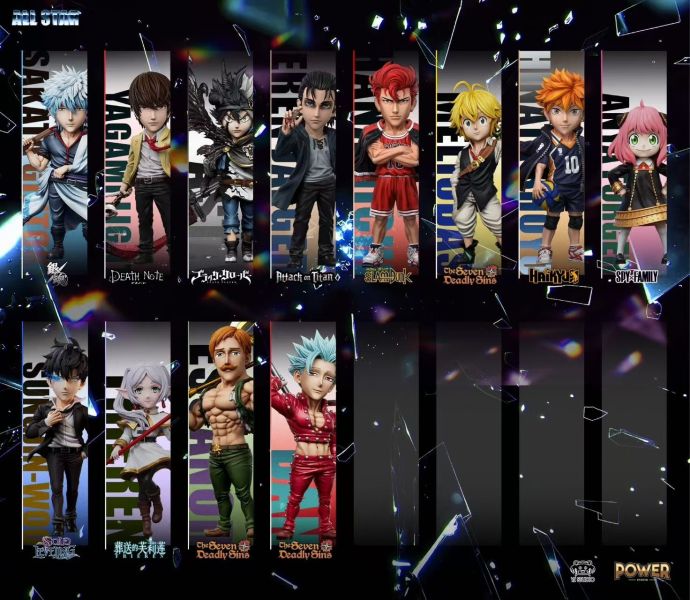 【預定】Yz×Power 日漫全明星系列 第12彈 七大罪 貪婪之罪 班 