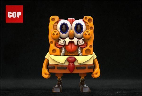 【海外代購】COP 海綿寶寶系列第二彈 海綿寶寶解構 