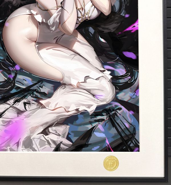 【海外代購】H2 《雅兒貝德》Overlord不死者之王骨王裝飾畫 