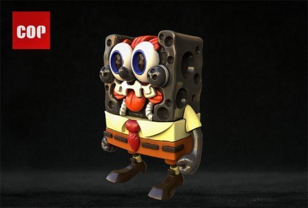 【海外代購】COP 海綿寶寶系列第二彈 海綿寶寶解構 