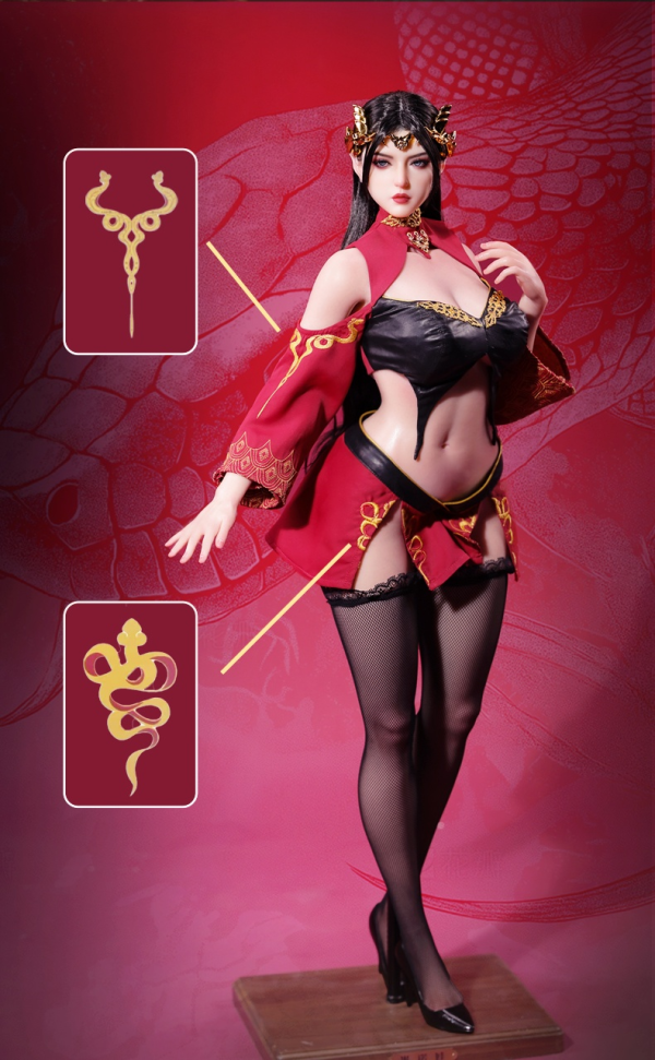 【R18-預定】Minova 米諾娃 75cm 矽膠系列 米杜莎 midusa 可動人偶 