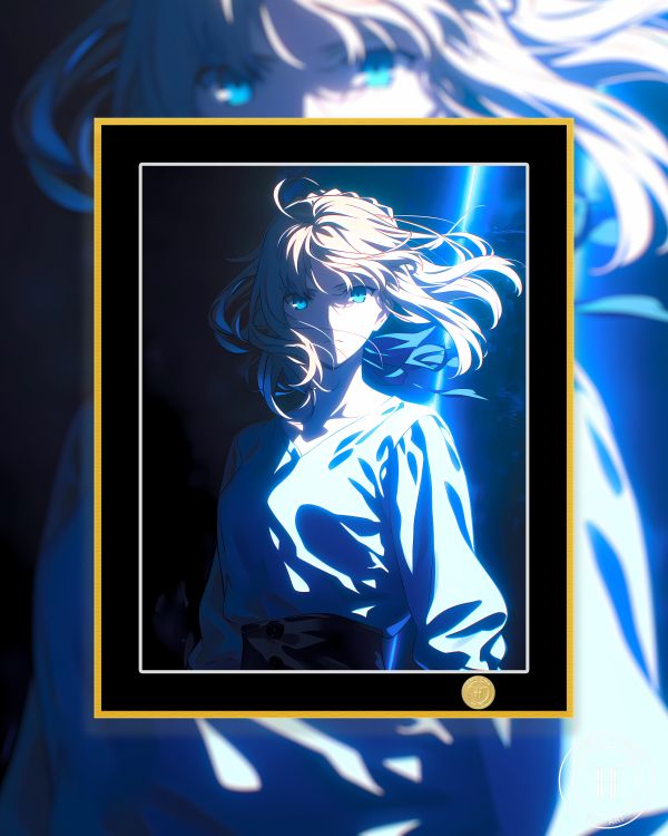【海外代購】H2 《劍氣saber》阿爾托莉雅Fate亞瑟王裝飾畫 