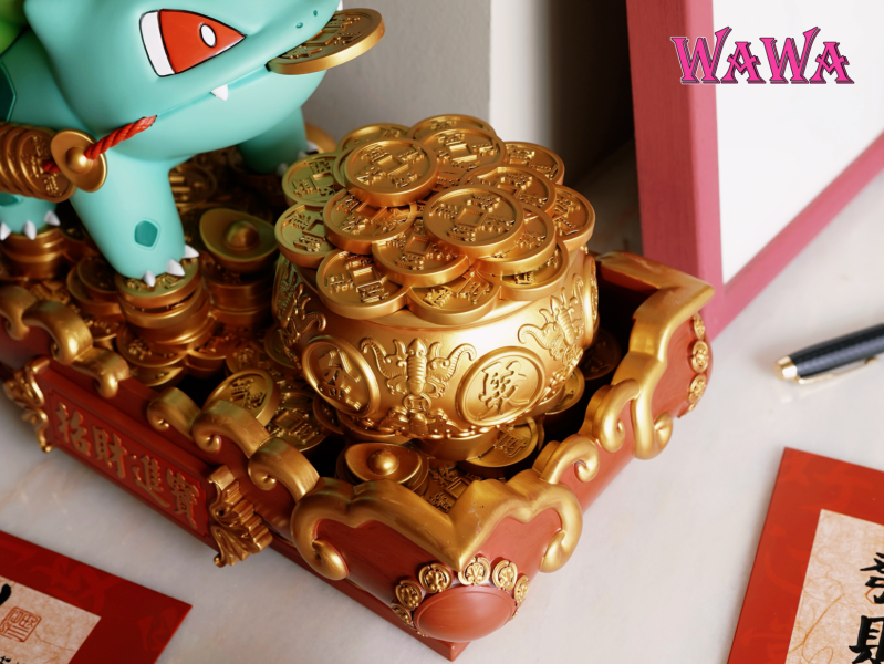 【預定】wawa 招財金蟾蜍妙蛙種子 
