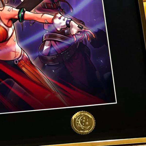 【海外代購】星空 地下城與勇士 鬼劍士神槍手 狂戰士 裝飾畫 