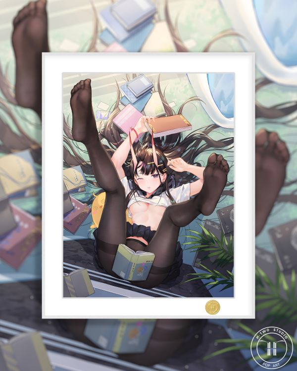 【海外代購】H2 《能代》碧藍航線艦娘二次元裝飾畫 