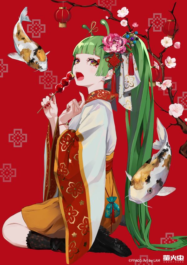 【預留請洽客服】Athena:X 原畫LAM 螢火蟲動漫文化 螢火蟲·蟲娘小螢 萬象螢春.Ver 