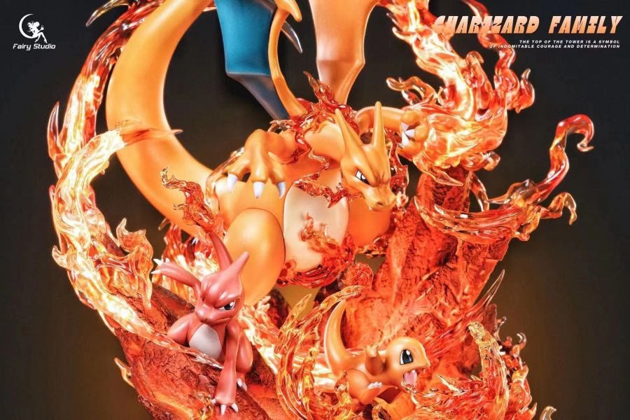【預定】fairy 精靈屋 進化組系列 第一彈 初代禦三家 噴火龍家族 