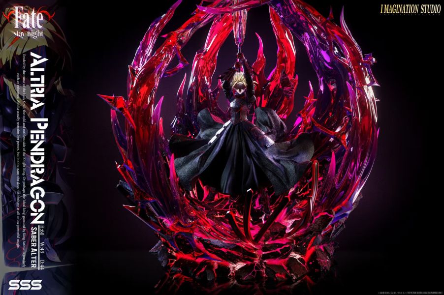 【預定】Imagination YY Fate_saber 亞瑟王 黑呆 