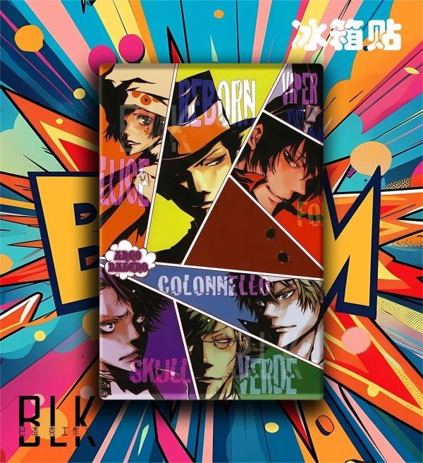 【海外代購】巴洛克 《彩虹七子》家庭教師裝飾畫冰箱貼 