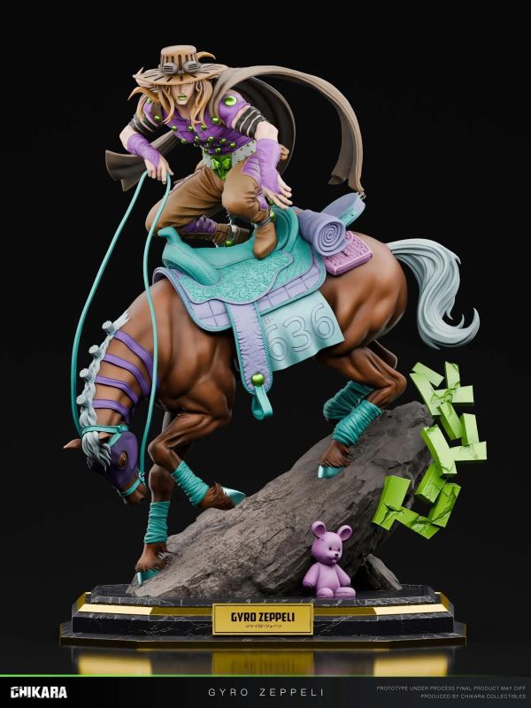 【預定】力量CHIKARA JOJO的奇妙冒險第七部 飆馬野郎 傑洛·齊貝林 