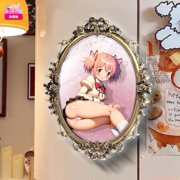 【海外代購】阿喵畫社 動漫冰箱貼第九十五彈魔法少女系列 魔法少女 
