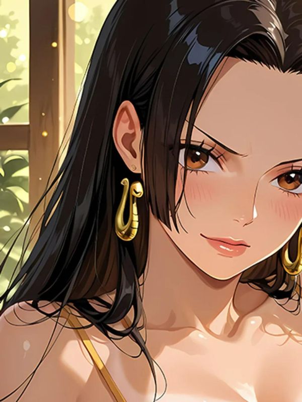 【海外代購】巴洛克 《女帝日常》海賊王波雅漢庫克裝飾畫冰箱貼 