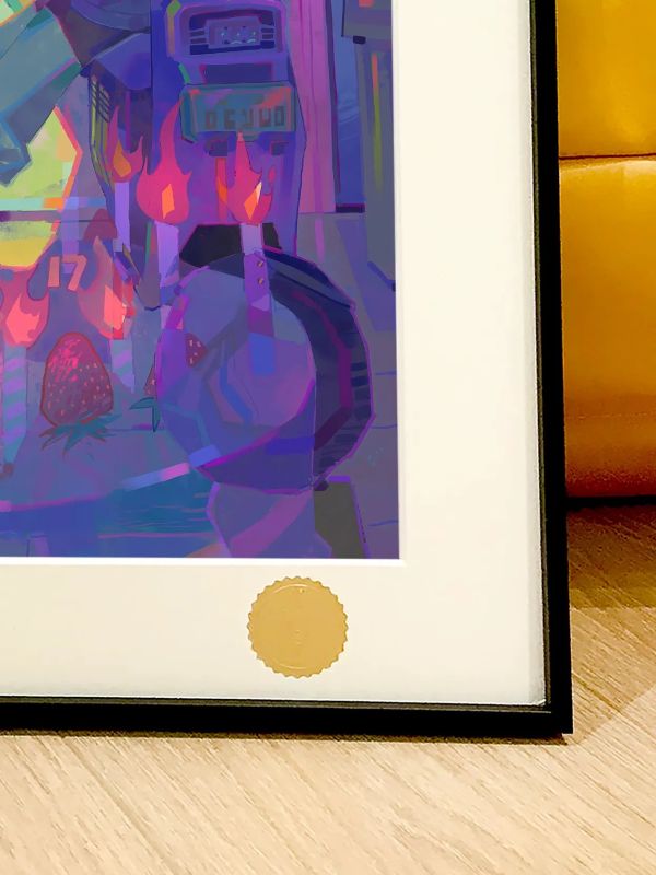 【海外代購】星空 《小電次小帕瓦》電鋸人power瑪奇瑪早川秋裝飾畫 