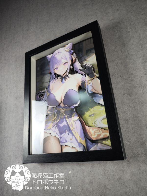 【海外代購】泥棒貓 DSMG-019 刻晴 可月兌立體畫01 