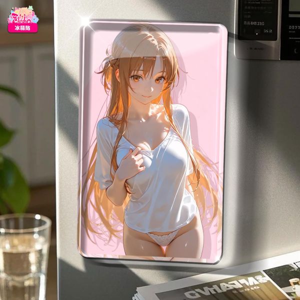 【海外代購】阿喵畫社 第六十二彈結城明日奈純享版 高透亞克力磁吸冰箱貼 