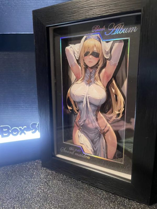 【海外代購】黑盒子 Black Box BA-010 劍之聖女 立體相框 