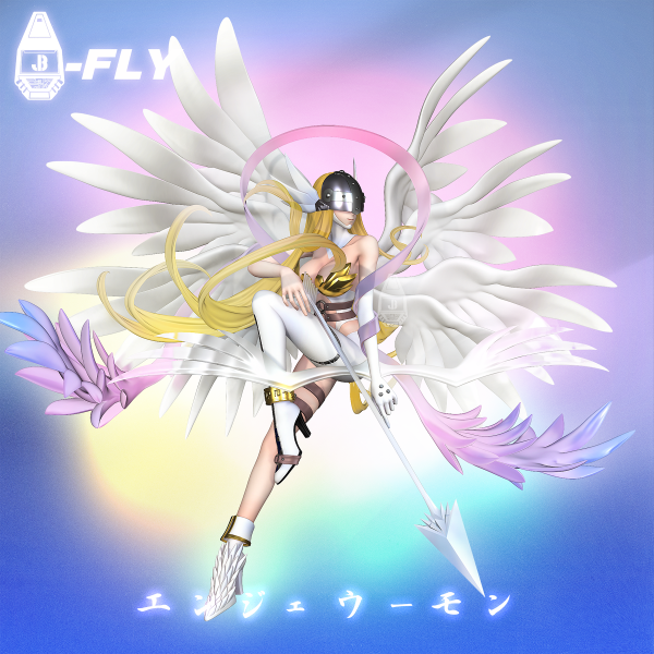 【預定】JBS 羈絆社 數碼寶貝飛翔共鳴系列第四彈－天女獸＆八神光（嘉兒） 