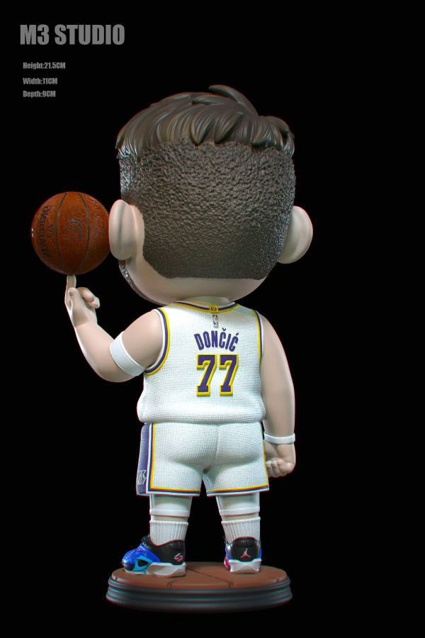 【預定】M3 盧卡·東契奇 湖人隊Q版雕像GK NBA球星 