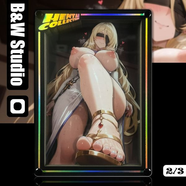 【海外代購】黑白畫映 B&W Studio AI Creator系列桌面裝飾卡磚第四彈 劍之聖女 