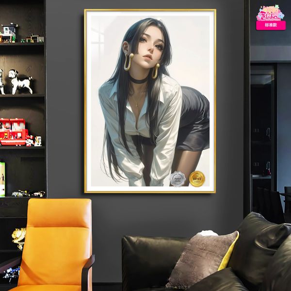 【海外代購】阿喵畫社 《海盜王》正裝 女帝 波雅·漢庫克 8k超清裝飾畫 