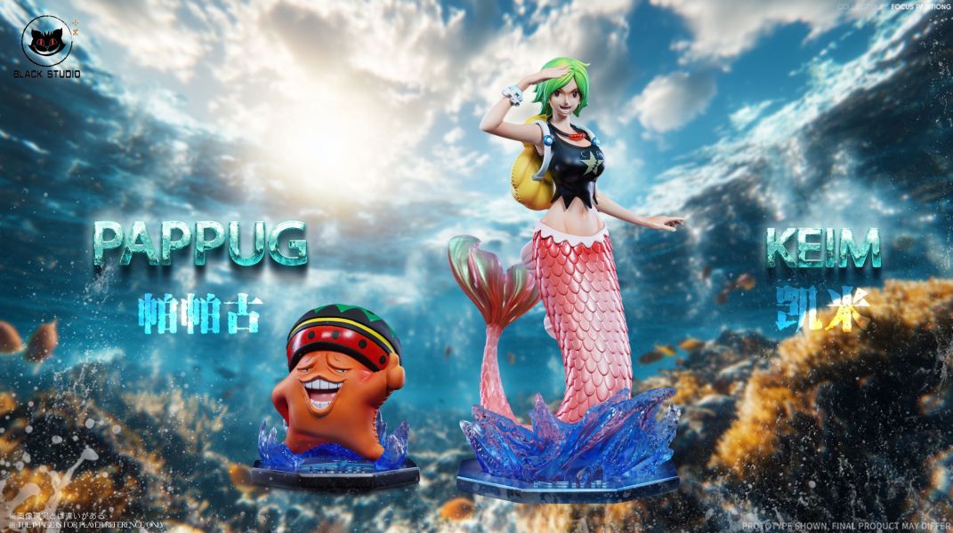 【預定】Black 小黑 私人訂製pop補全 魚人系列 凱米 帕帕古 