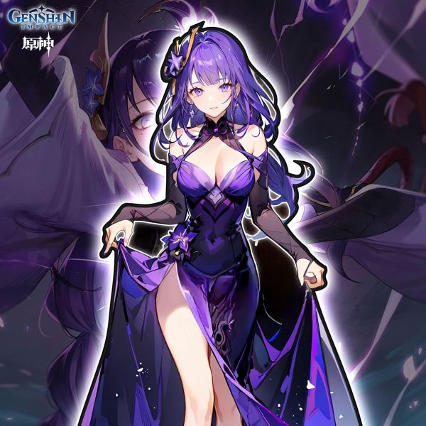 【海外代購】阿喵畫社 晚會 雷電將軍 